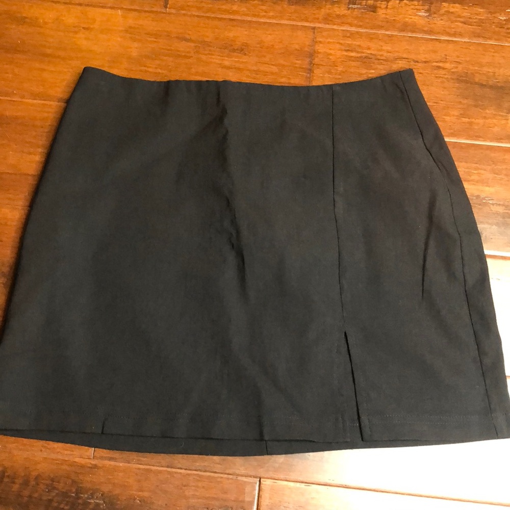 Born in America large black skirt